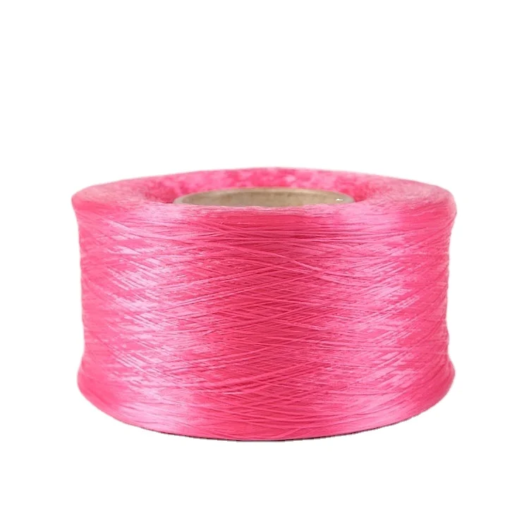 Manufacturer wholesale yarn of 100% polypropylene high quality weaving furniture pp tape yarn multifilament