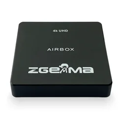 4K HDR Android TV Remote Streaming Media Player with online Appstore Streaming Device 4K Ultra HD Zgemma AIRBOX