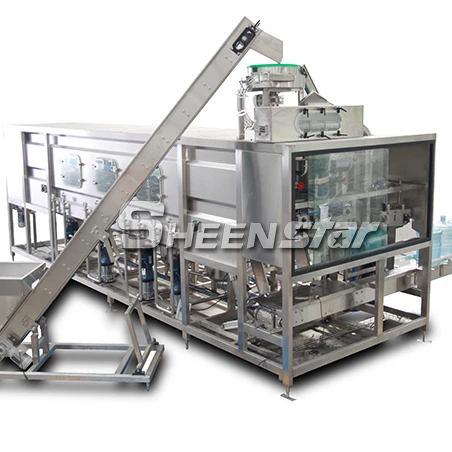 20 liter  5 gallon bottled mineral water pure water filling machine