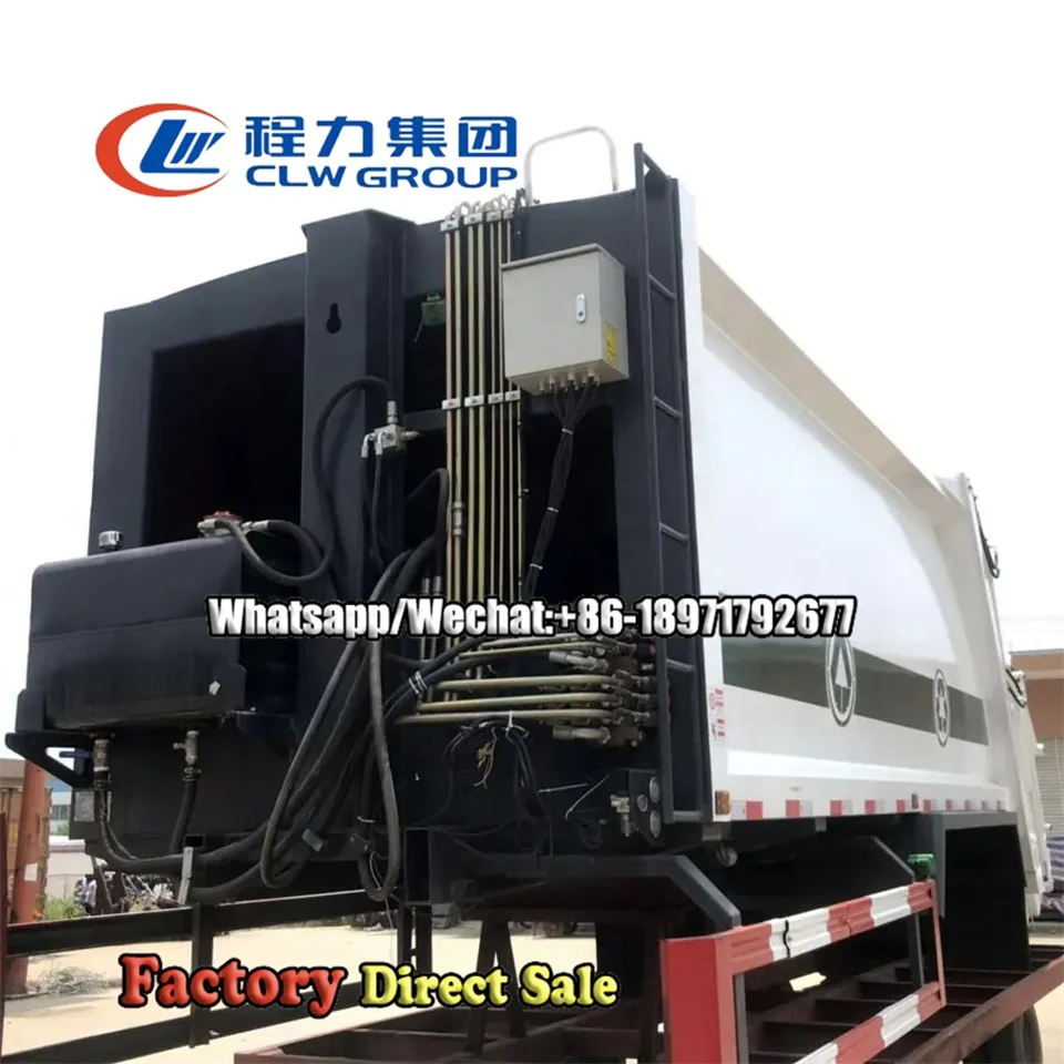 Factory  price 10cbm to 25cbm Garbage Compressed Truck Refuse Compactor Truck Garbage Compactors Body