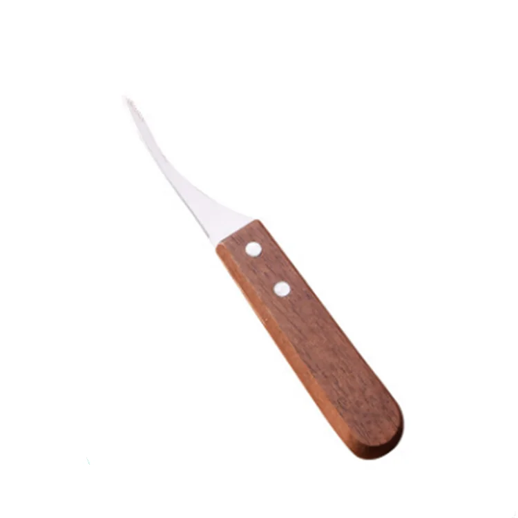Mahogany dirt free and easy to clean household multifunctional kitchen stainless steel shrimp slice knife shrimp strip knife