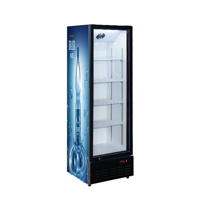 Fan Display Refrigerator Portable Gas Compressor Painting Cooling Top Wine And Beverage Coolers