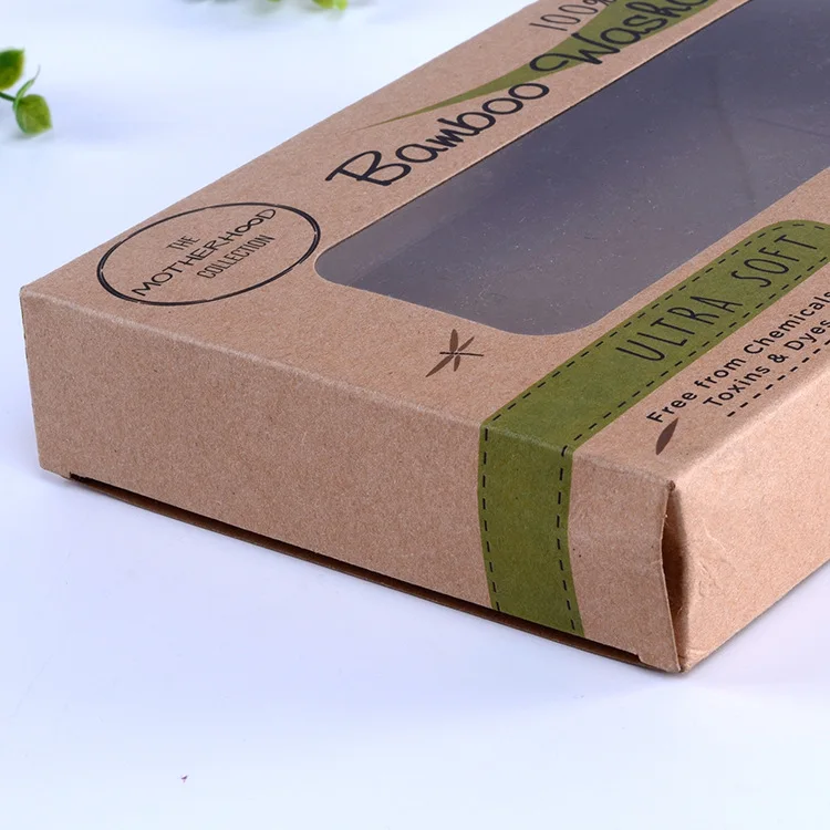 Custom Kraft Paper Handmade Soap Paper Packaging Box For Soap