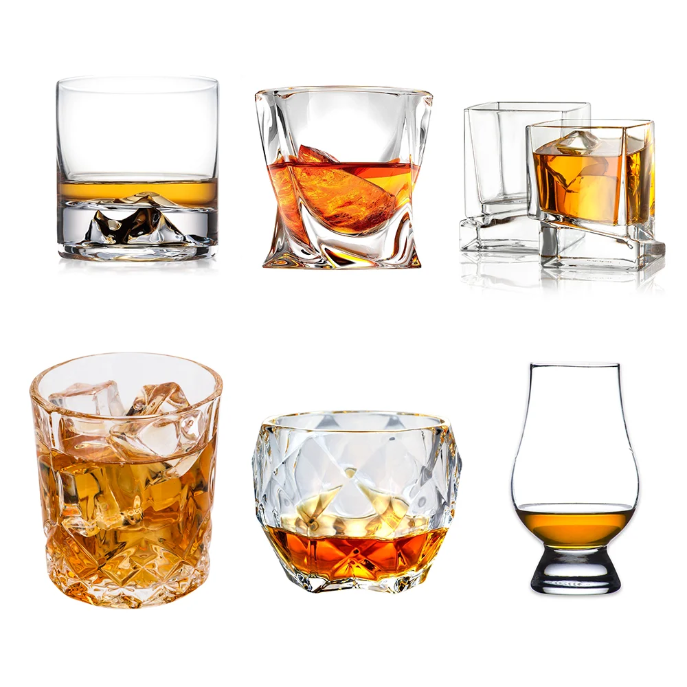 8oz 10 Oz best selling Old Fashioned Liquor Cognac Vodka Drinking Whiskey Glass cup