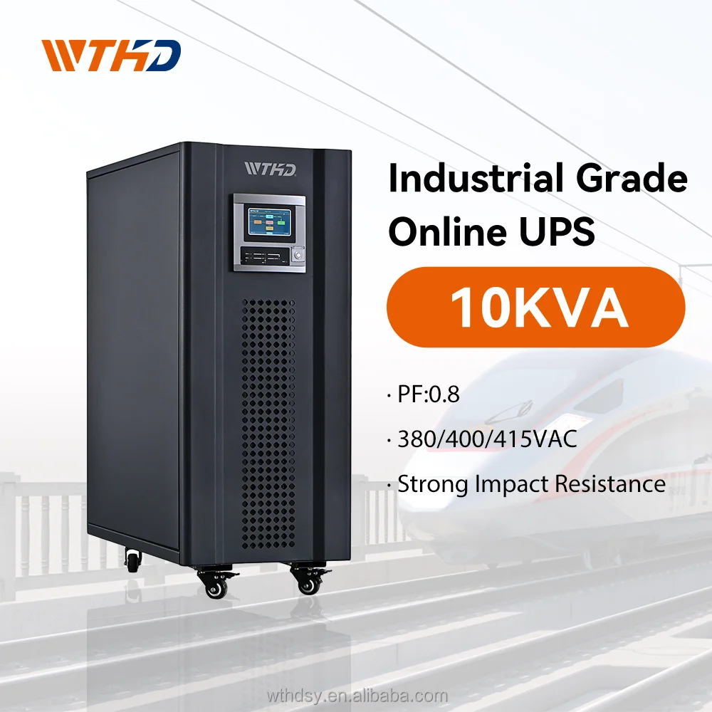 Factory Industrial Online 10kVA 20kVA 30kVA 40kVA low frequency pure sine wave UPS no breaker