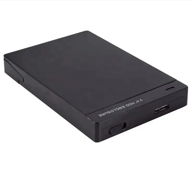 CE china Cheaper OEM hot  Tool free M23F colourful hdd case usb3.0 to sata 2.5 transcend external hdd case For WD 1TB 2TB HDD