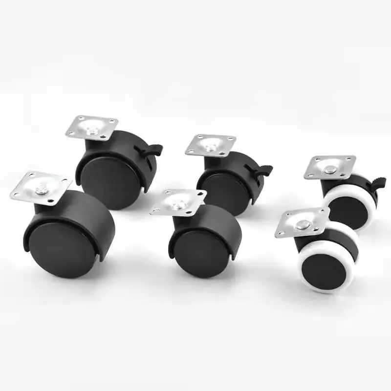 office wheels plastic casters made in china  2.5 inch chair wheels