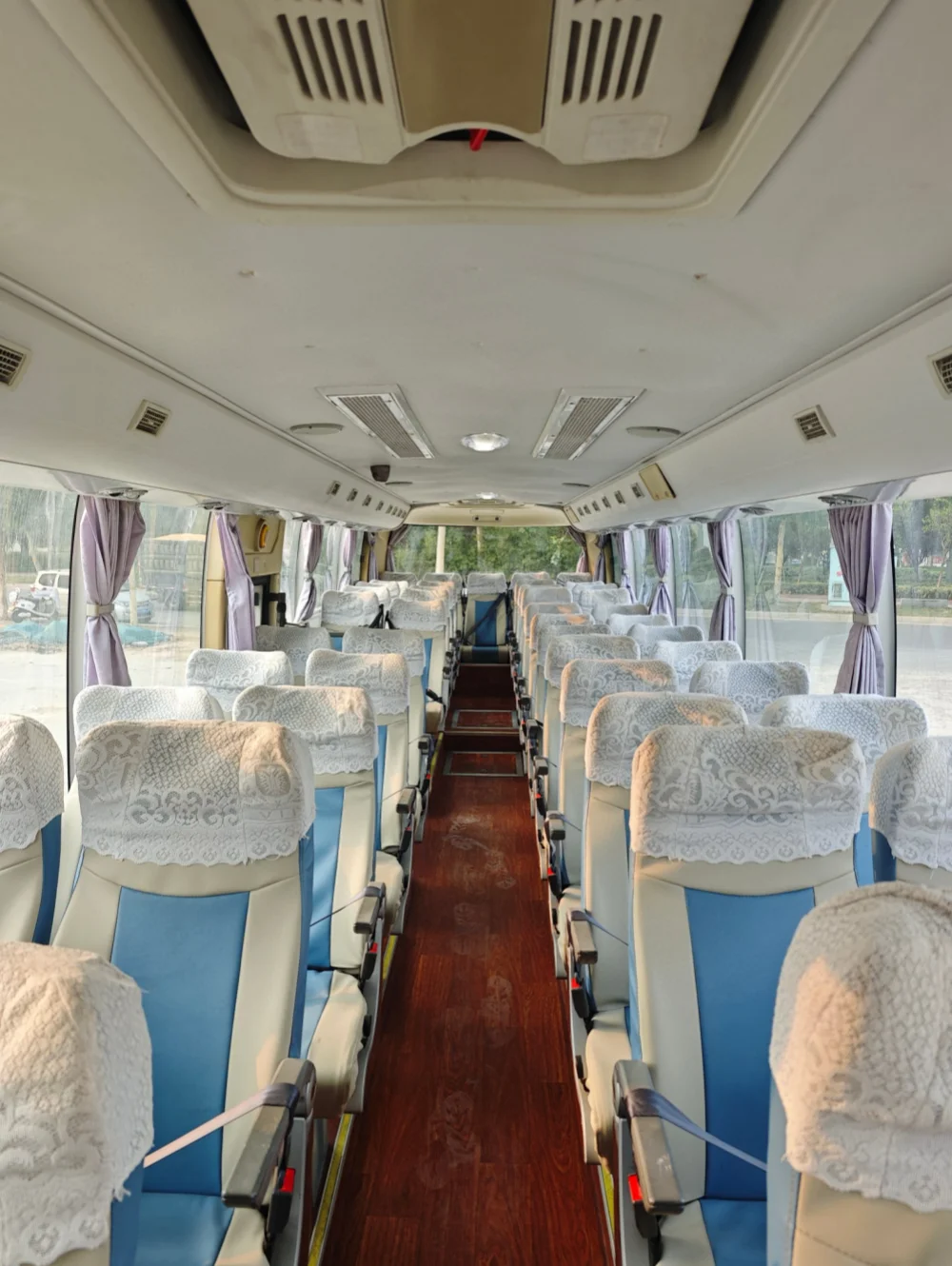 ZK6115BEV2 Non-operating Luxury Coach Bus Yu tong 47 Seater Automatic Commuter Bus Public Transit Used Large Bus For Sale