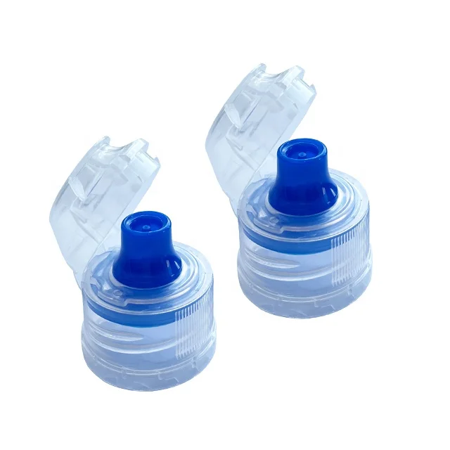 Manfactory 30mm No Spill Sport Water Flip Top Cap Plastic Bottle Cap