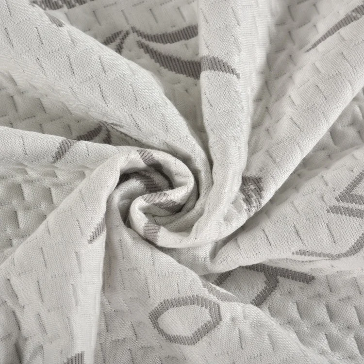 Hot Sell High Quality Bamboo fiber Fashion design knitting fabric TPU breathable waterproof mattress protector