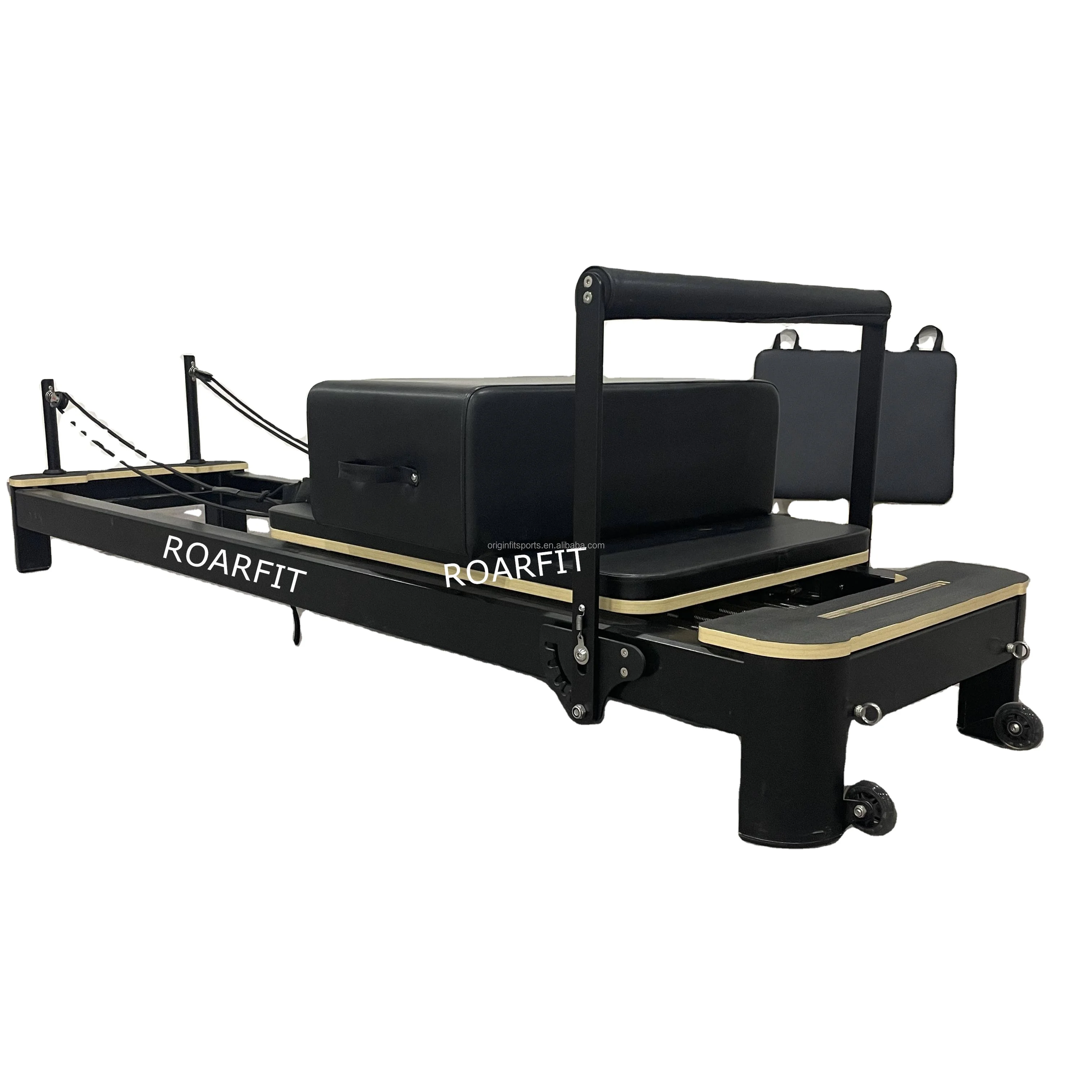 Тренажерный зал для домашнего использования пилатес реформатор продажи пустой алюминиевый реформер Пилатес