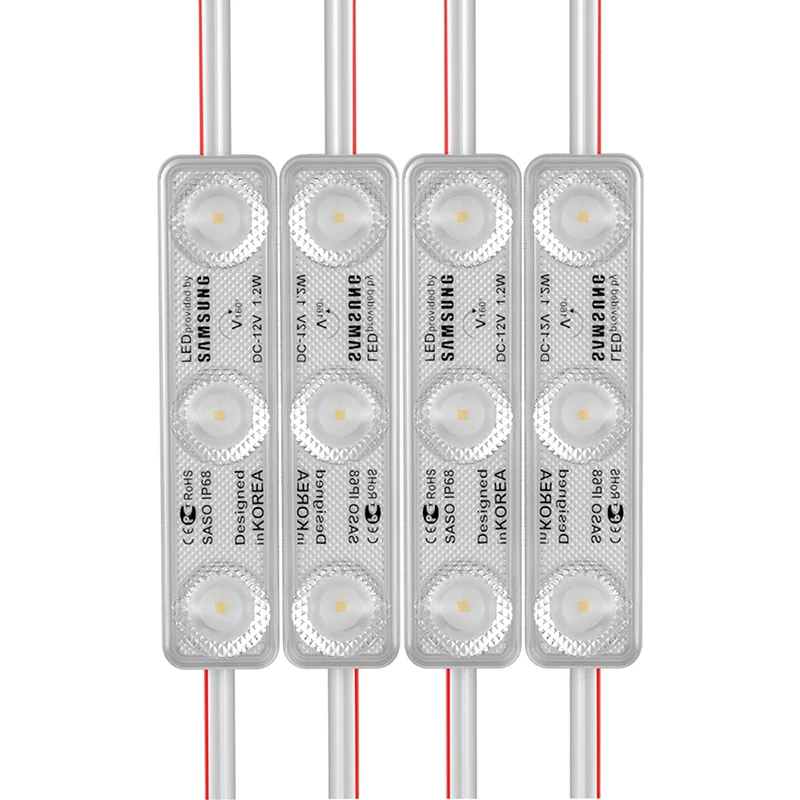 12 В/24 В светодиодный модуль 2835 smd 3LED водонепроницаемый осветительный ящик знак письмо