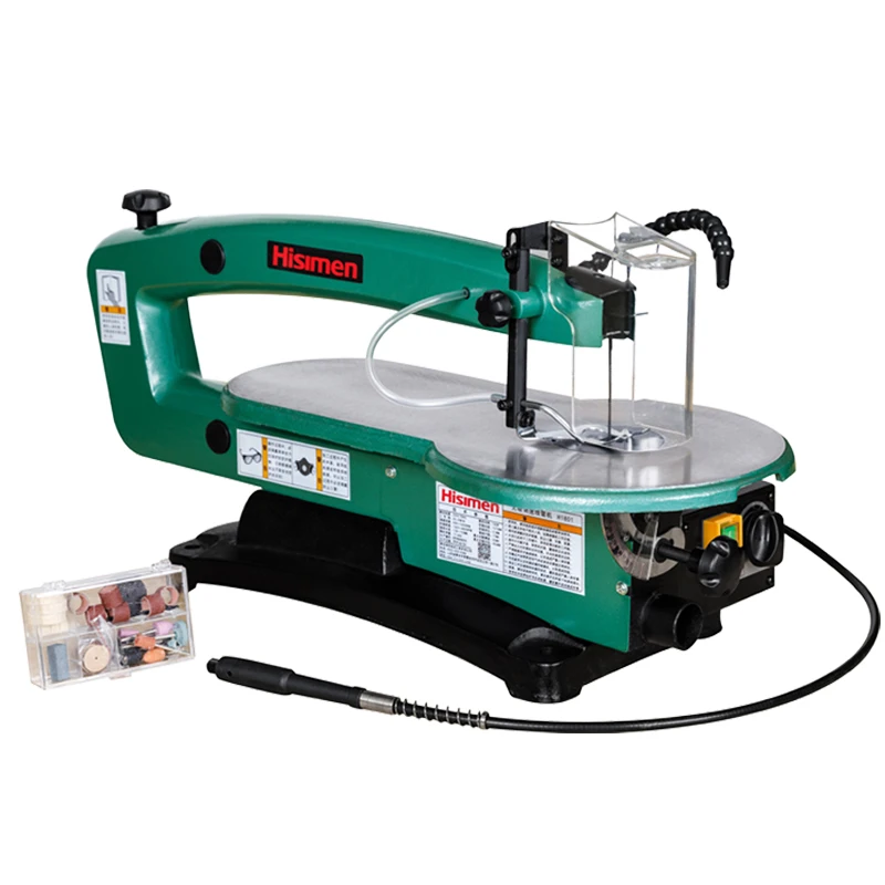 Hisimen  18 inch Variable Speed Scroll Saw Machine with Work Light
