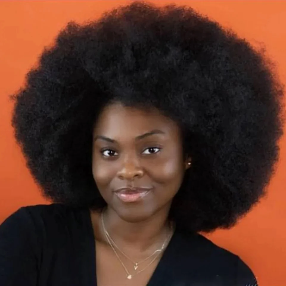Short Afro Kinky Curly Human Hair Wig With Bangs Fluffy Natural Bob Wigs Brazilian Full Machine Made Wigs On Sale