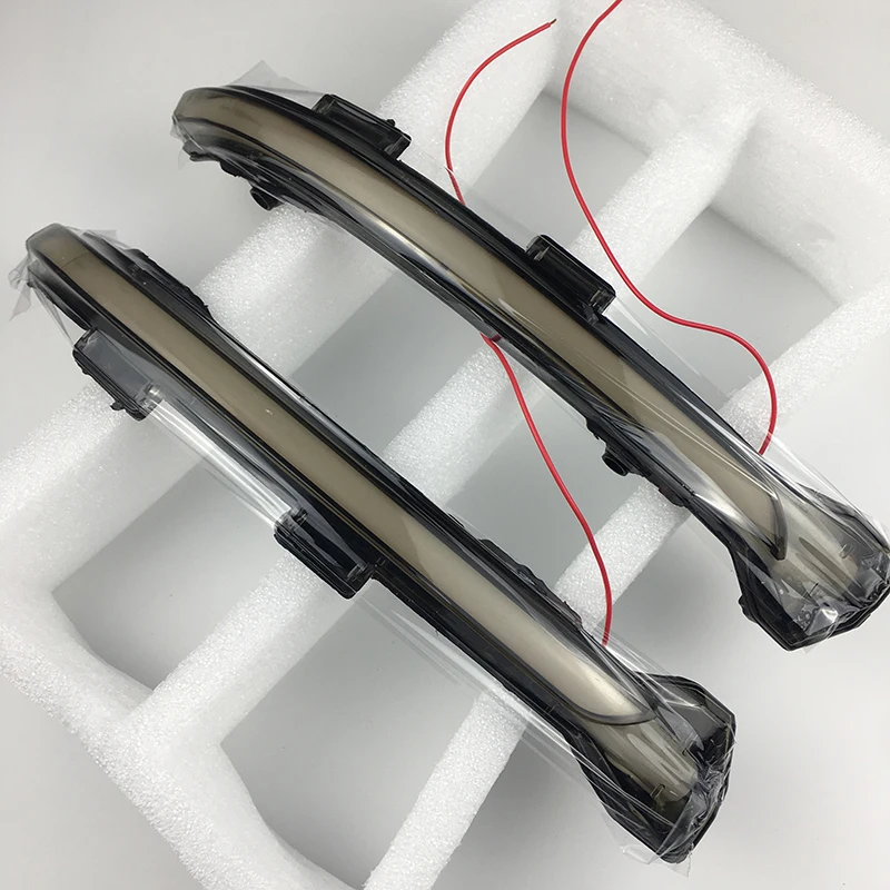 2xdynamic течет наружная СВЕТОДИОДНАЯ мигалка Автомобильная Поворотная сигнальная лампа для VW golf 7 7,5 2013 2014 2019