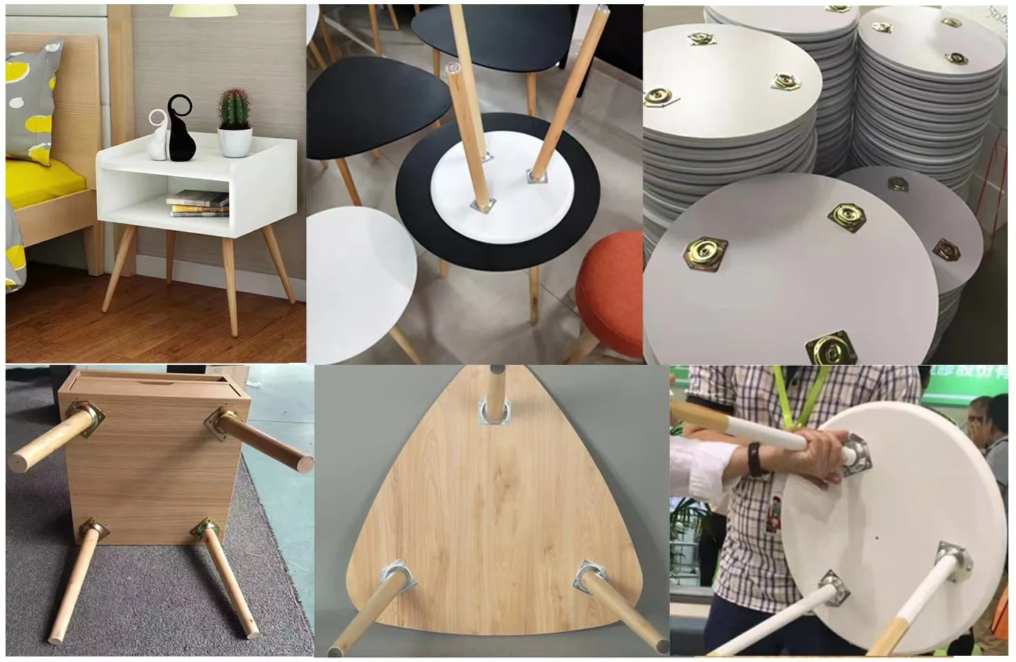 12 Degree Furniture Foot Mounting Plates Wood Furniture Legs Connectors