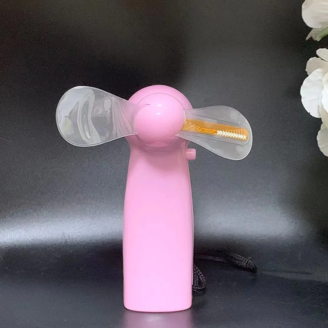Wholesale Flash Fan Led Mini Light Flash Fan Advertising Promotion Complimentary Handheld Usb Flash Fan