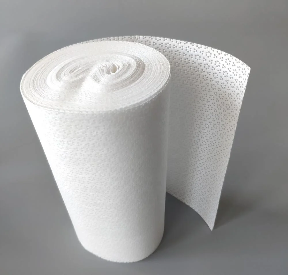 Disposable Melt-Blown Non-woven Face Cleaning Wipes Facial Tissue Rolls