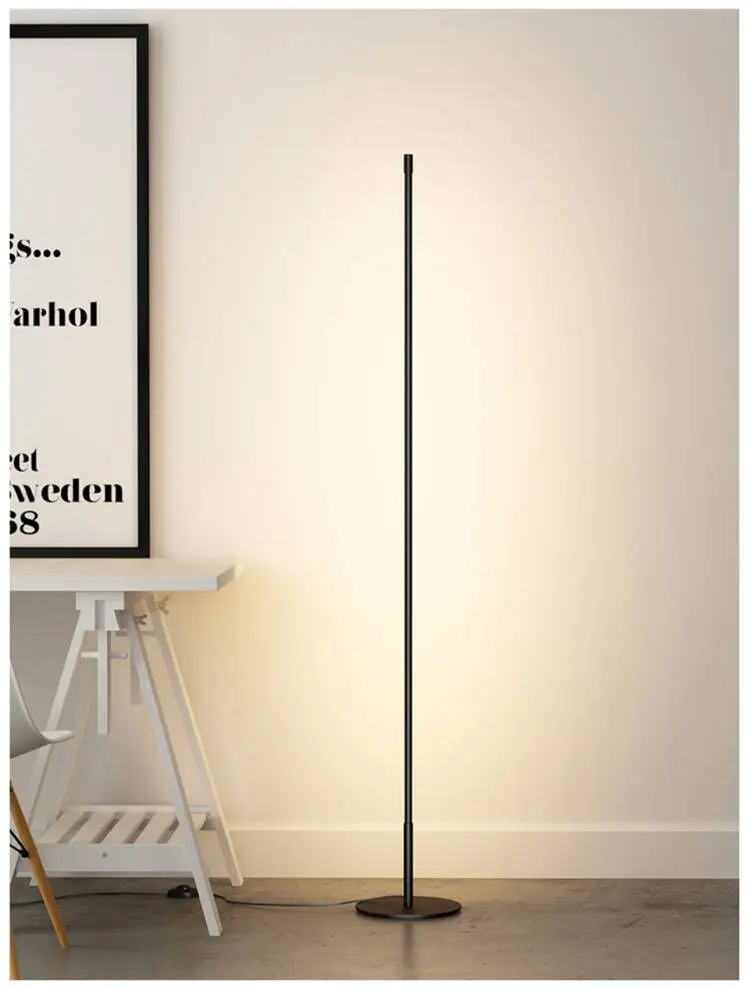 AC85-265V 20W Modern Indoor Stand Lighting Bedroom Bedside Decoration RGB Floor Light Decor Corner LED Floor lamp