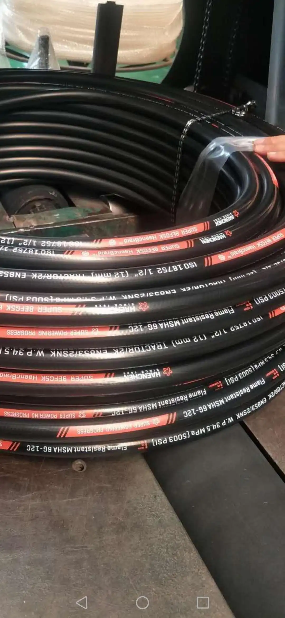
High Quality hydraulic rubber hose for Mechanical equipment 