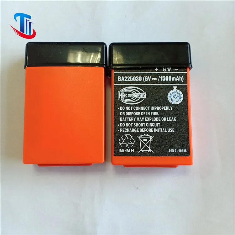 Concrete pump Truck Remote control battery BA225030 6V for Sany zoomlion  BA214061  BA213021for PM  HBC battery