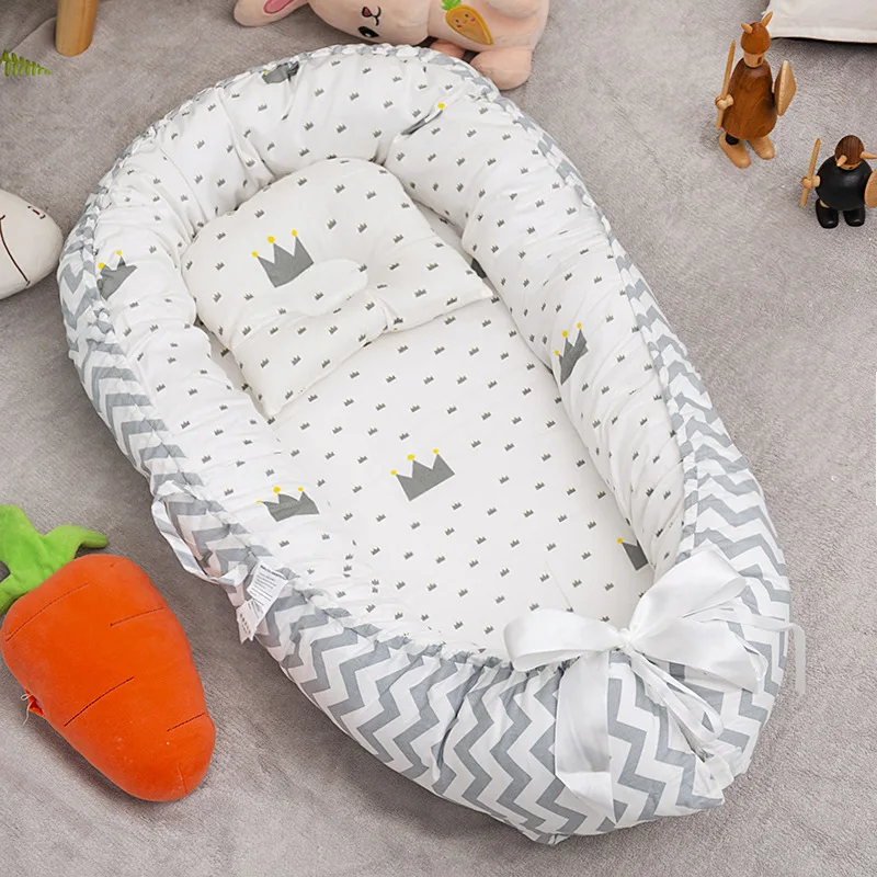 Pophorn Care Fence Products Babies New Born Snuggle Crib Foldable Sleeping Baby Cot Bed