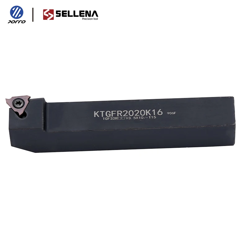 KTGFR KTGFL 1616H16 2020K16 External Grooving Tool Holder KTGFR2020K16 Carbide Turning Lathe Cutter Boring Bar for TGF32R insert