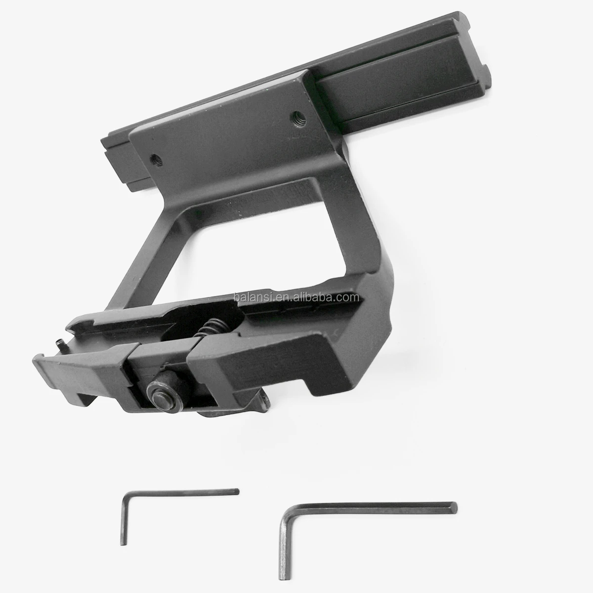 
havy Duty Quick release 11mm Rail Tactical ak 47 Side mount Rail Lock Scope Mount Base Compatible with AK 74U Rifle 