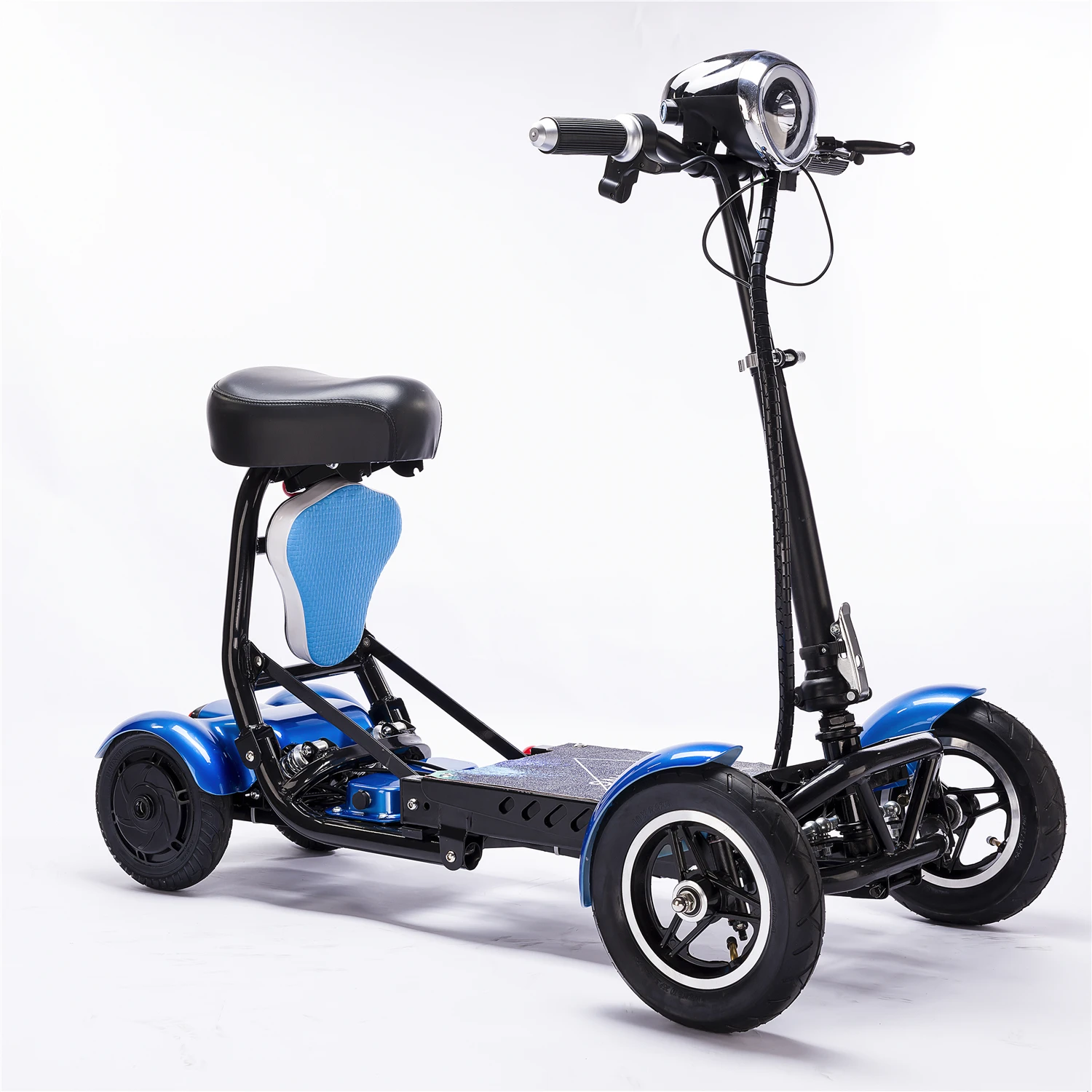 Мощный складной электрический взрослый opklapbare scootmobiel для пожилых людей и с ограниченными возможностями 4-колесный скейтборд е-мопед скутер Цена по прейскуранту
