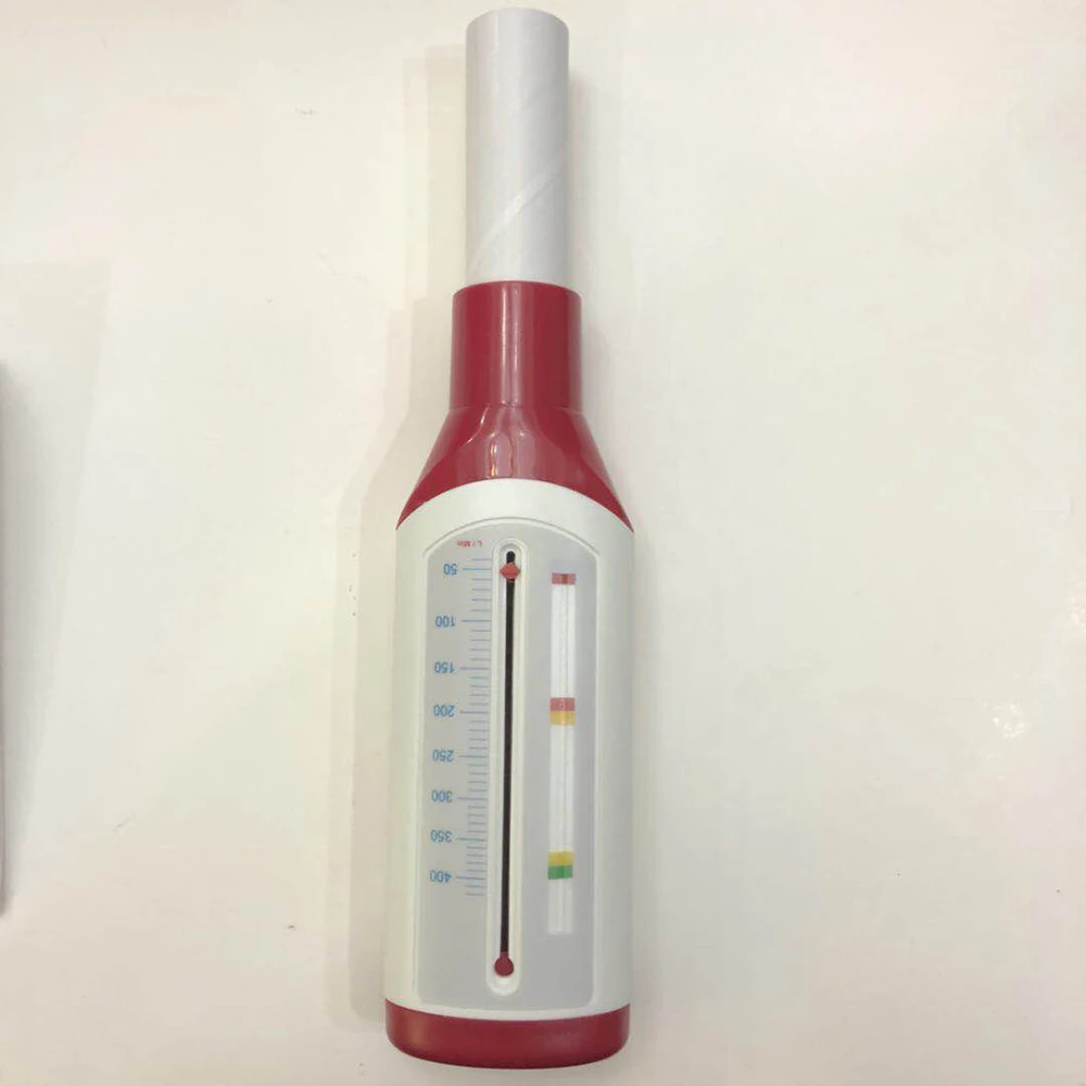 Medical incentive spirometer Peak flow meter for lungs  adult 800ml peak expiratory flow meter