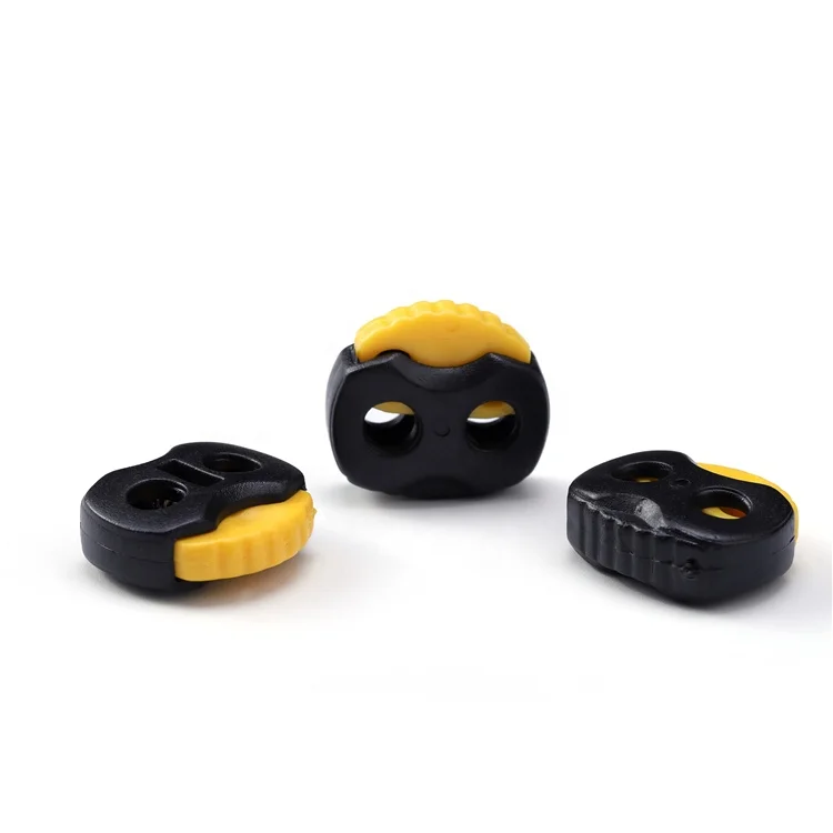 Factory Price Design Nylon Cord Lock Elastic Stopper Plastic Cord End For Outdoor Clothing