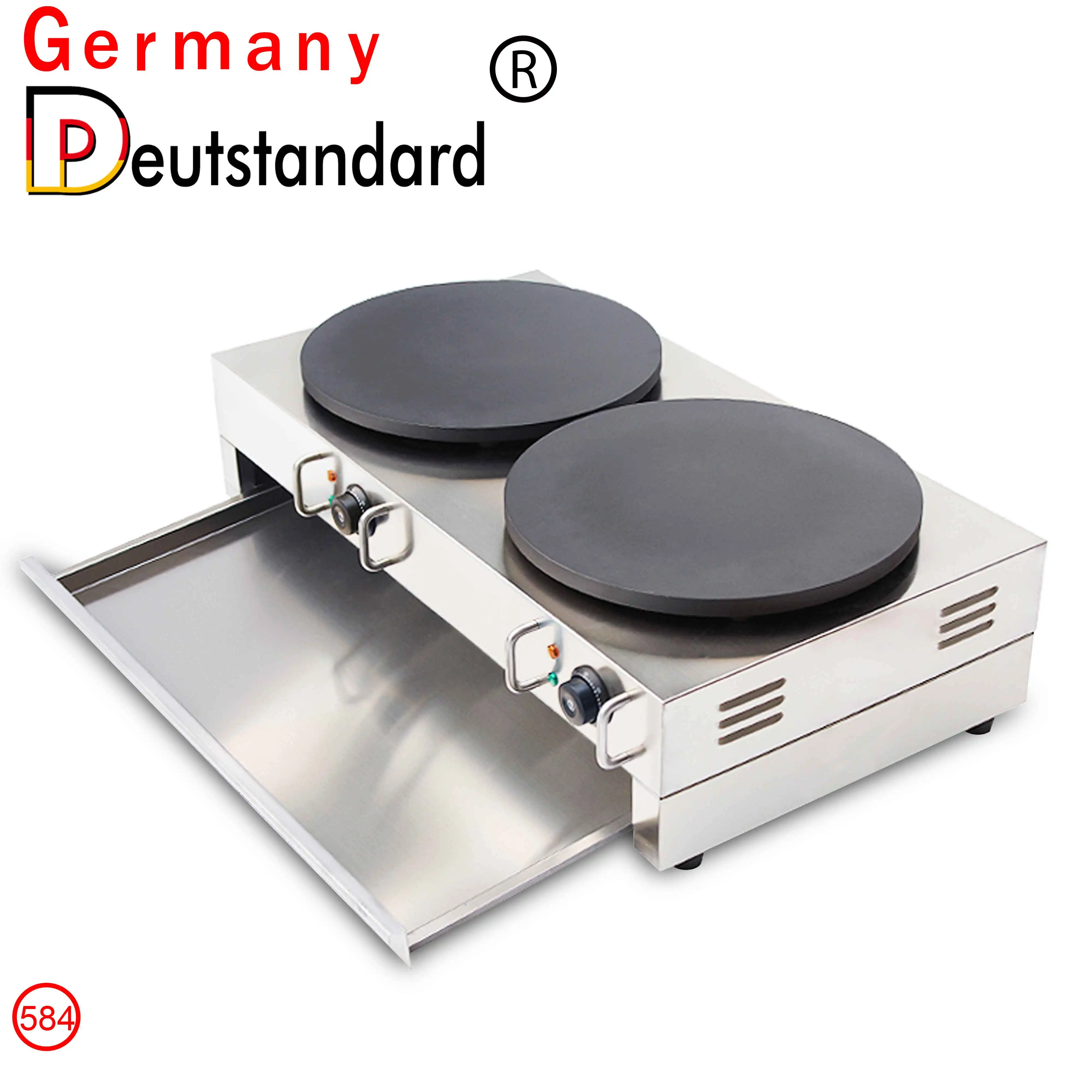 commercial electric pancake maker machine crepe maker machine with factory price