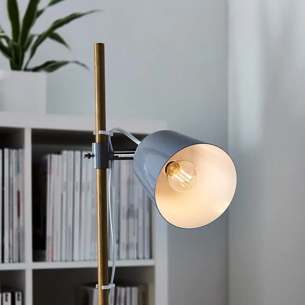 Wholesale Globe ERP Smoky Grey Amber glass e26 e27 retro Antique vintage dimmable decorative retro led edison filament bulb