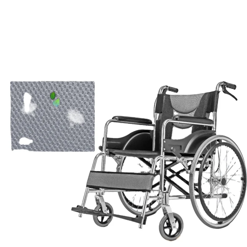 Foldable Heavy Duty Lift Lightweight Disable Adult Manual Folding Portable Stair Climbing  Wheelchair