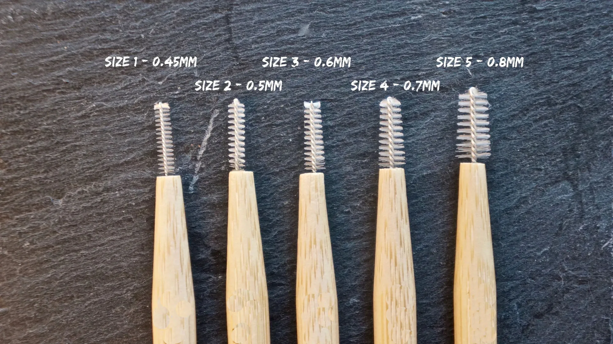 2024 Eco-friendly Nylon Interdental Brush Zero Waste Bamboo Wood Toothbrush for Adults Clean Feature