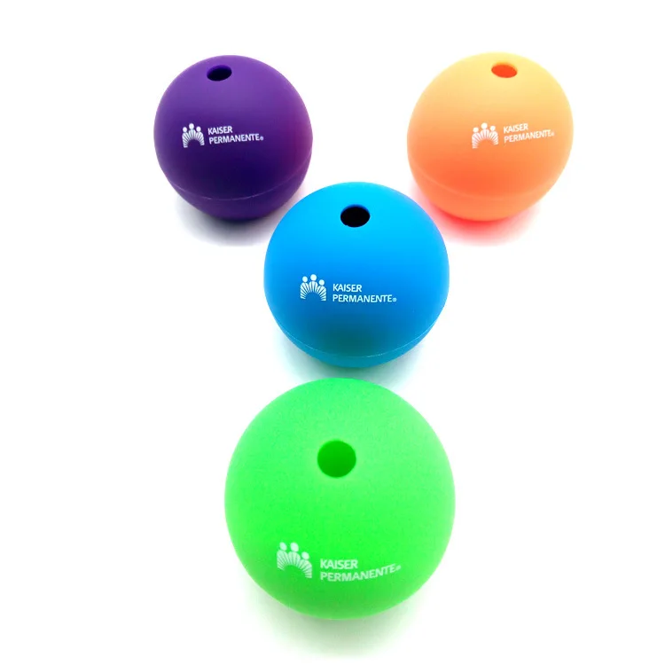 Hot sale single hole silicone ice hockey mold round DIY silica gel ice making mould