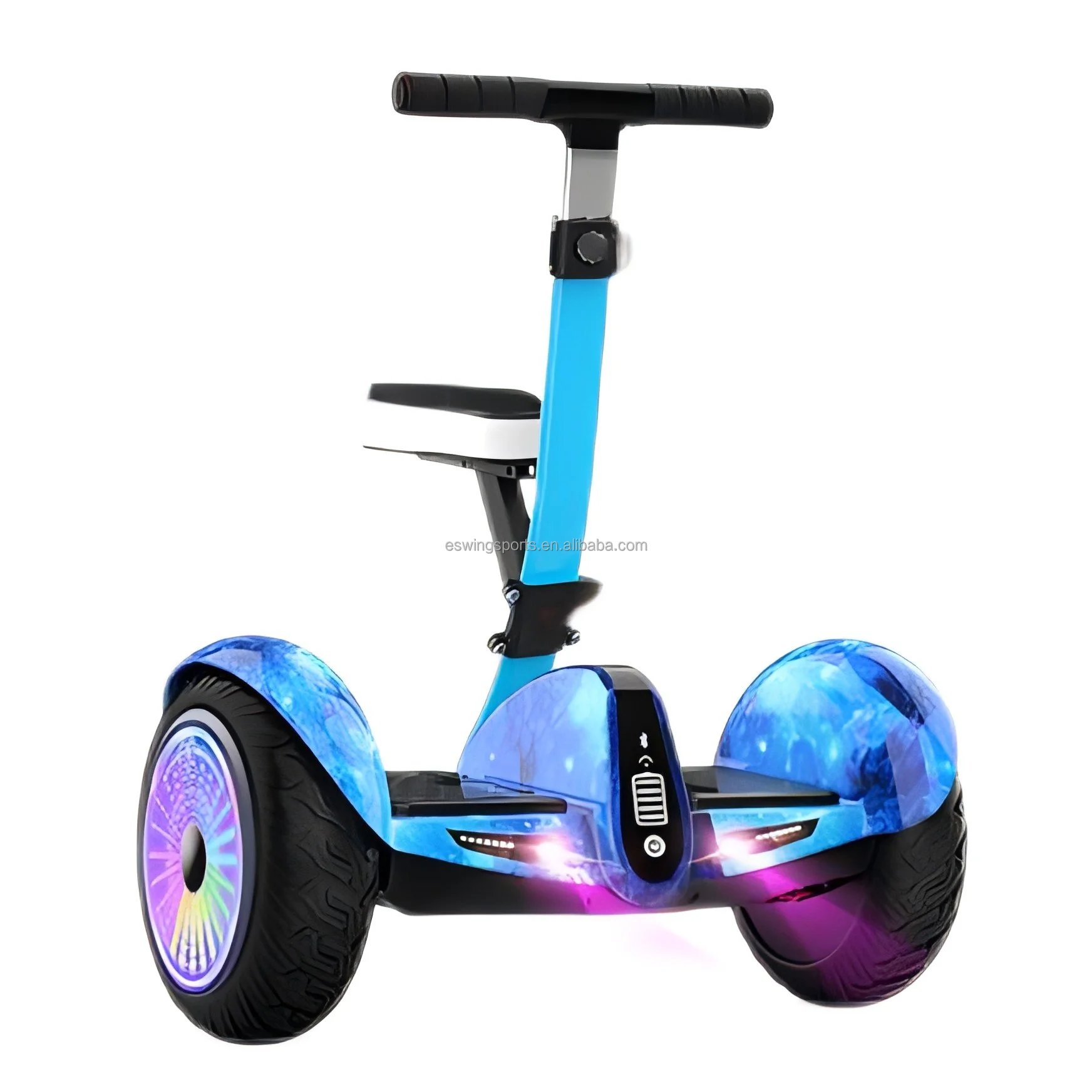 High Quality 2 Wheel App Control Self-Balancing Electric Scooter 750w Dual Motor Kids Adults Hoverboard Seat