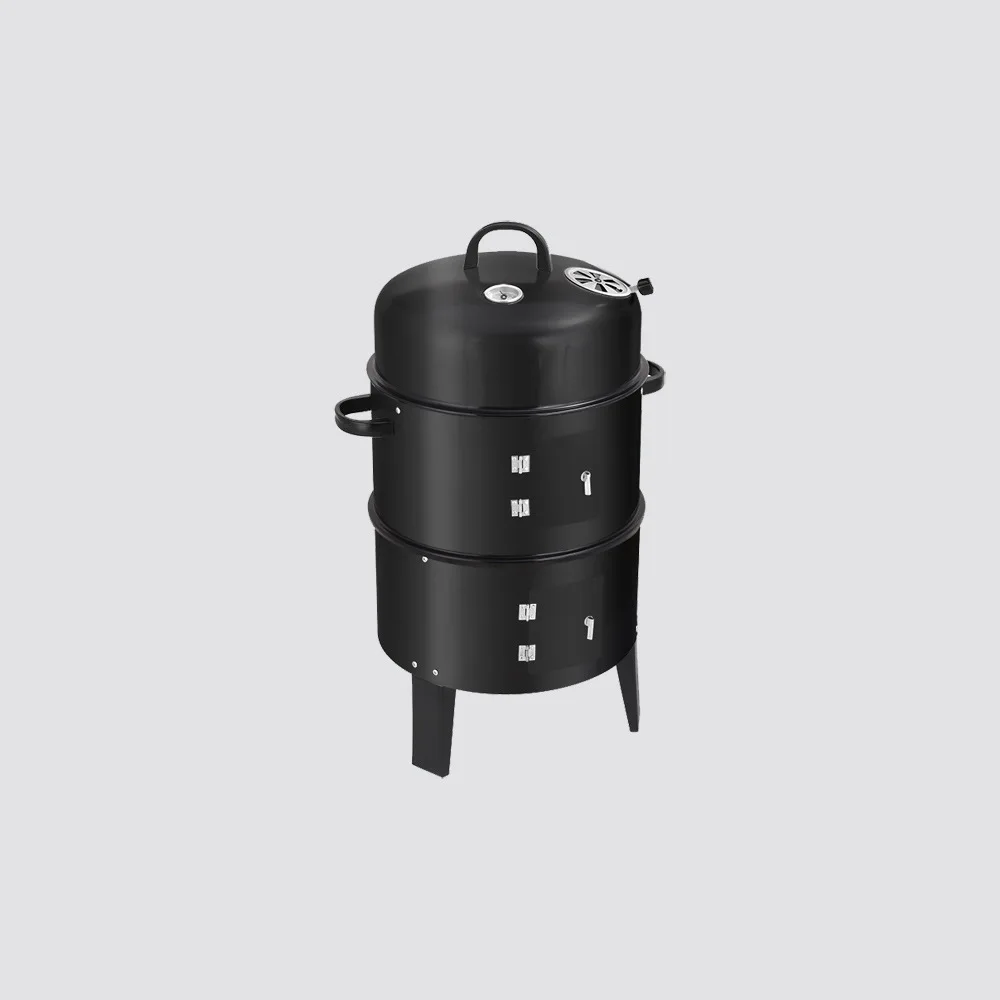 Wholesale Portable Barbecue Smoker Meat Vertical Smoker barbeque charcoal BBQ grill, vertical bbq grill