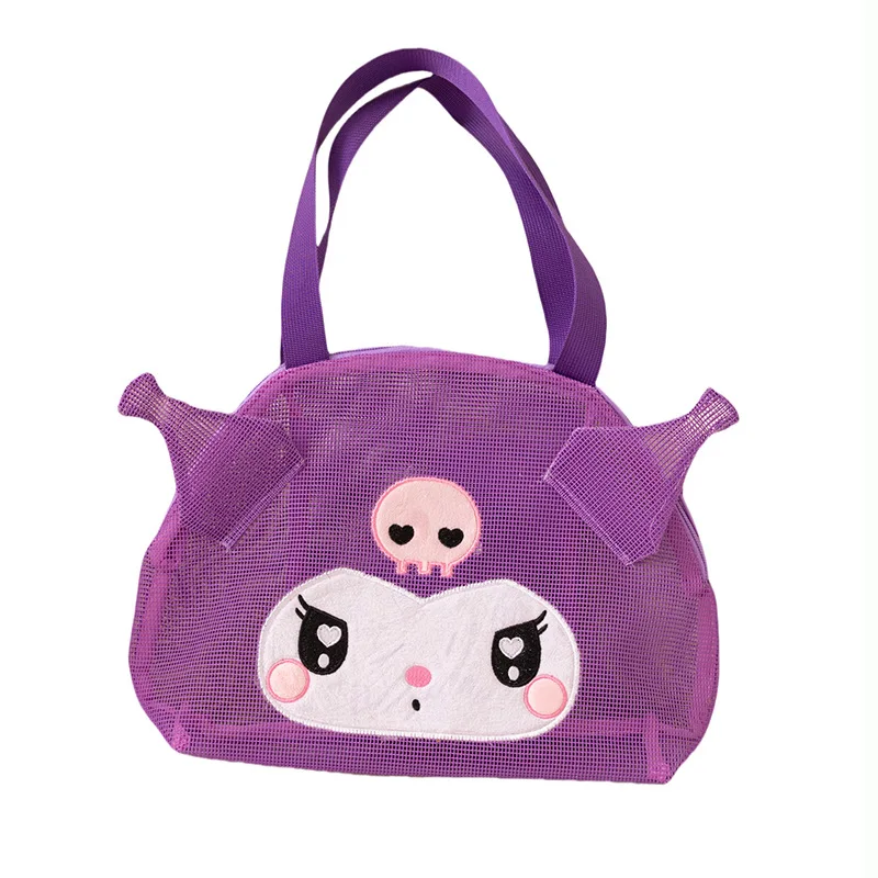 Hot Sale Cartoon My Melody Hollow Storage Bag Ins Portable Travel Waterproof Toiletry Bag PVC Large Capacity Storage Bag