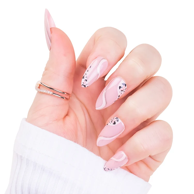 New Style Oem Custom Vegan Press On Nail Wholesale Fake Nails Artificial Fingernails Acrylic Coffin False Nails