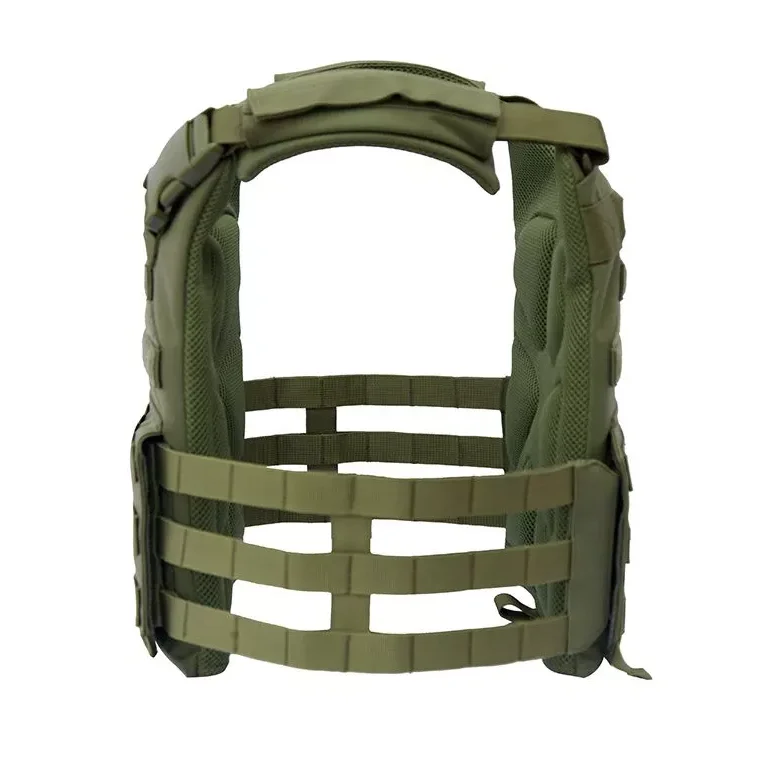 MOLLE military army green plate carrier