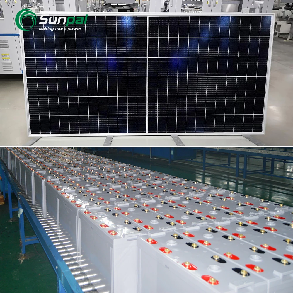  Гибридная система солнечной энергии Sunpal 10 кВт 20 30 40 50 60 Pv-система с батареей 2 в 3000