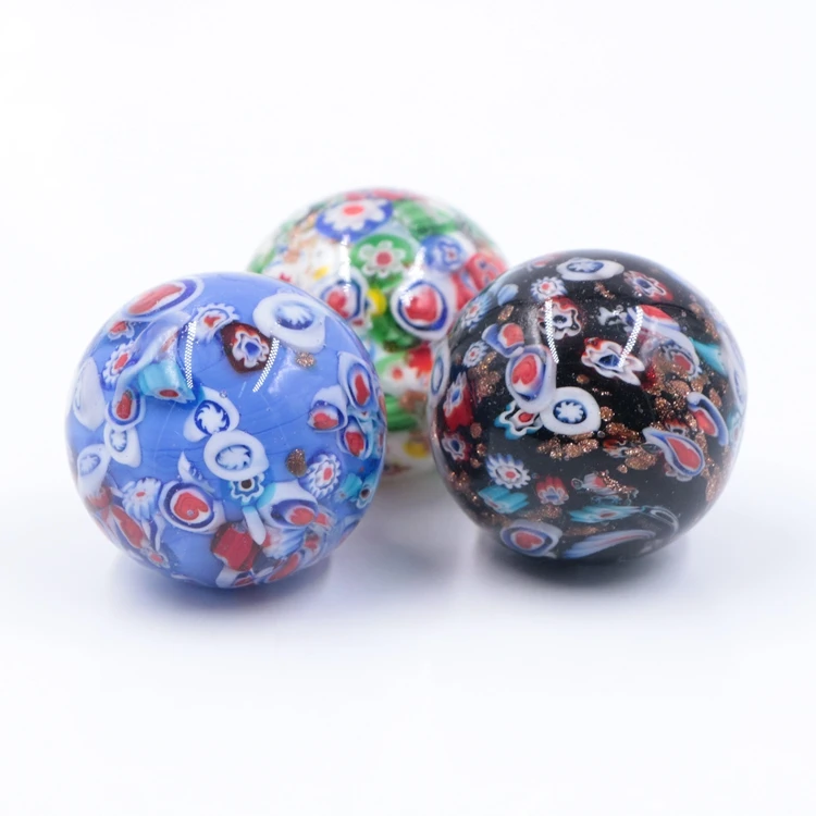 Круглые шарики из муранского стекла, 30 мм