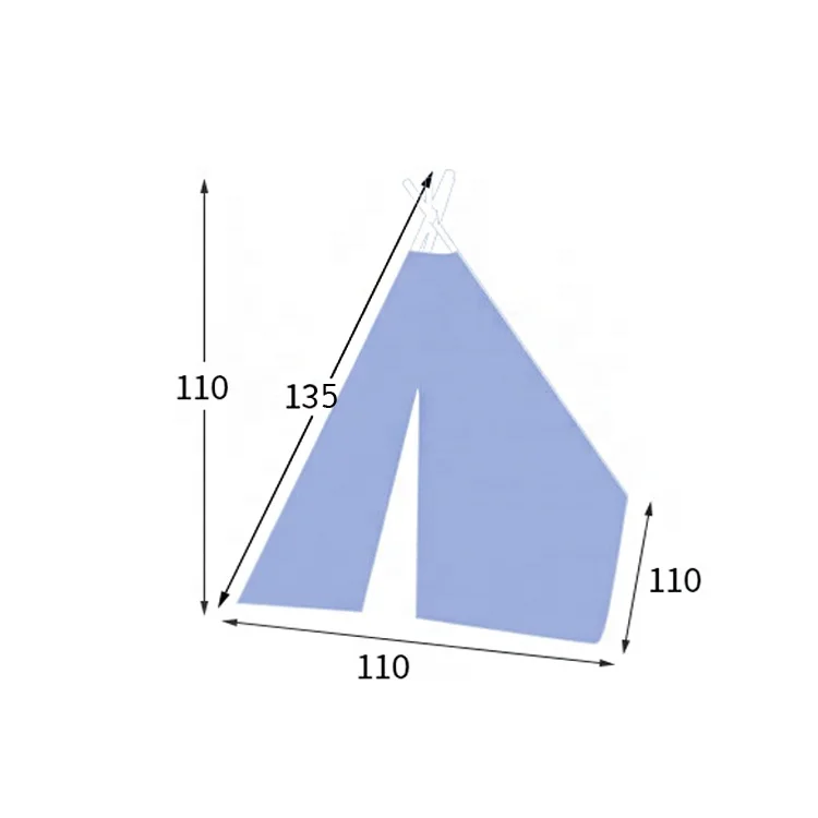 
Kids Teepee Play House Indoor Indian Kids Tent 