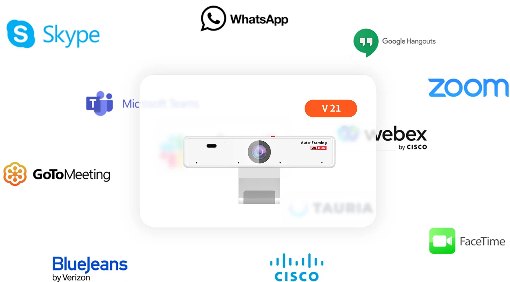 Nuroum Full Hd 5x Digital Zoom 5m Voice Pick-Up Distance Pc Laptop Webcam 1080p Webcam With Microphone