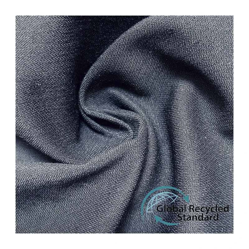 Environmental Friendly Certificate Dyeing Woven Fabric tc Dyed Fabric Recycled 65 Polyester 35 Cotton Twill Fabric
