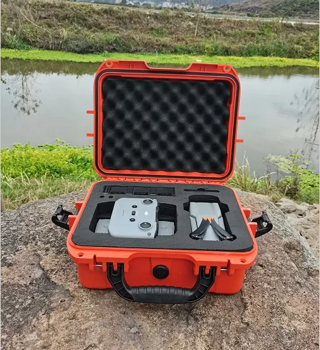 Изготовленный на заказ DJI пластиковый жесткий чехол для дрона PP Чехлы инструментов с пользовательской пеной EVA