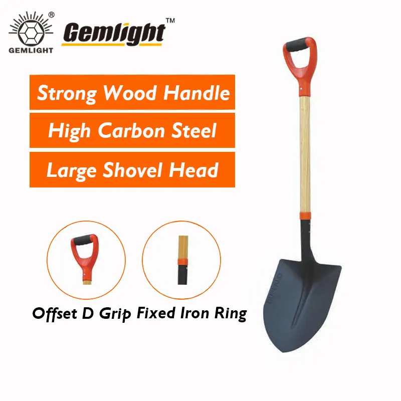 leakage industrial tools 23 in1 hvac tools hydraulic hand hole digging fibreglass handle 28cm garden shovel metal wood suppliers