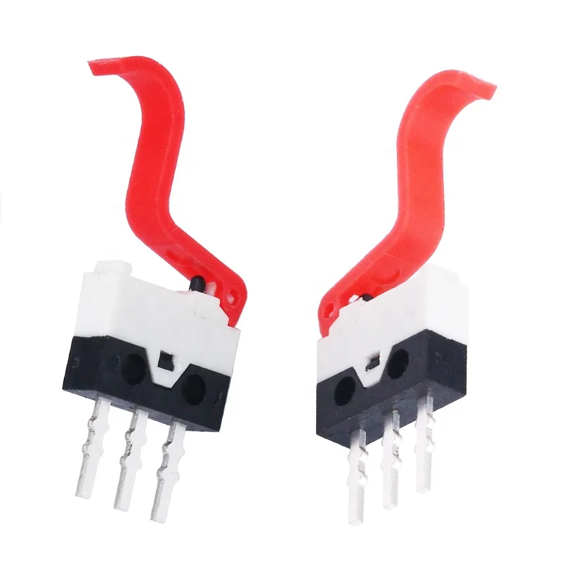CE Approval 16amp 2 Pins Spdt Plastic Roller Snap-action Electric Torch Limit Switch Micro Switch