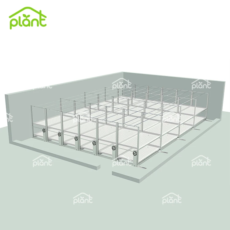 Оптовая продажа, вертикальная стойка для выращивания растений 4x8 футов, аэропоника, двойной столб, вращающиеся столы, многоуровневый гидропонный скользящий стол для выращивания растений
